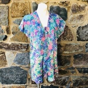 Vintage Victoria's Secret Floral Robe size P